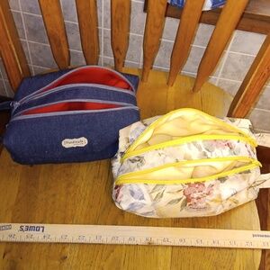 Toiletry Bag!! Homemade with Love ❤️  Two Compartments